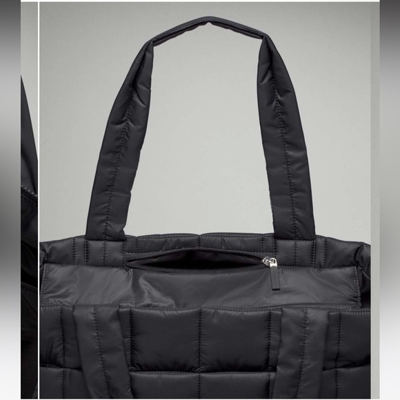 Lululemon Quilted Grid Tote Bag 26L / BLACK - Picture 6 of 9